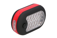 LED svietidlo s magnetom a h��ikom 24+3LED