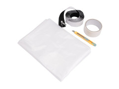 Dverov� stavebn� f�lia so zipsom 120x220mm