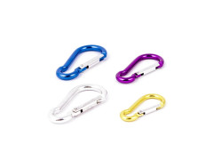 Hlin�kov� karab�nka 40mm XL mix farieb