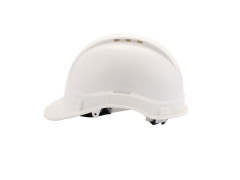 Biela bezpe�nostn� prilba CERTIFIKOVAN�