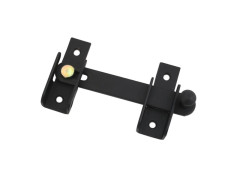 �ierna lakovan� okenica a z�mok br�ny