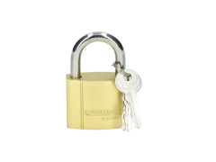 Visiaci z�mok GWARDIA 60 mm hrub� mosadz.