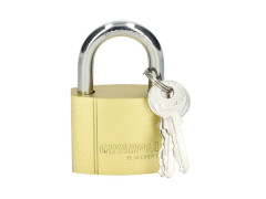 Visiaci z�mok GWARDIA z mosadze hr�bky 75 mm.