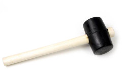 Gumen� kladivo s drevenou r��kou 90mm 910g