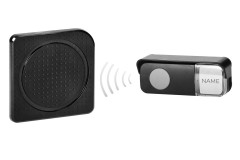 Bezdr�tov� zvon�ek TOGI 230V, �ierny