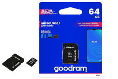Pam�ov� karta micro SDHC 64GB GOODRAM