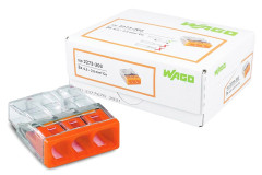 Svorka WAGO 2273-203, 3x2,5 oran�ov� 100ks