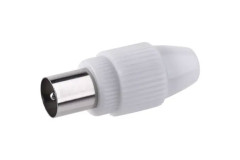 Konektor IEC vidlica koaxial priama