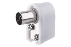 Konektor IEC z�suvka koaxial uhlov�