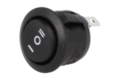 Kol�skov� vyp�na� 3-polohov� �ierny 10A 250V