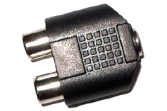 Redukcia JACK 3,5mm z�suvka � 2� RCA CHINCH z�suvka