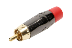 Konektor RCA CHINCH �erven� vidlica 3-7mm