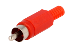 Konektor RCA CHINCH �erven� vidlica