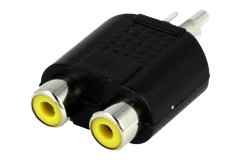 Redukcia RCA CHINCH vid. - 2� RCA CHIMCH z�s.