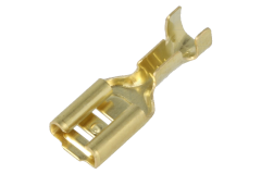 Neizolovan� ploch� konektor sami�ka 4,8mm/0,8mm