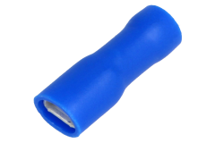 Izolovan� ploch� konektor sami�ka modr� 4,8mm/0,8mm