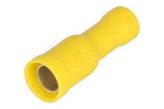 Izolovan� okr�hly konektor sami�ka �lt� 5mm