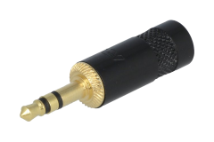 Konektor JACK stereo pozl. priamy 3,5mm