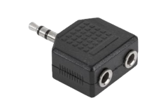 Redukcia JACK 3,5mm vidlica � 2� JACK 3,5mm z�suvka