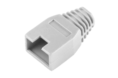 Konektor kryt siv� 8P8C 1ks