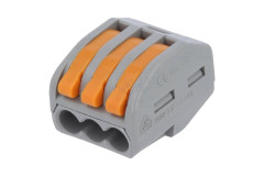 Svorka WAGO p��kov� 3x2,5mm 222-413 50ks