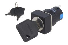 Vyp�na� so z�mkom a k���ami 2-polohov� 16mm