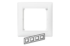 4-r�m�ek Legrand Valena biely