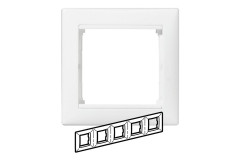 5-r�m�ek Legrand Valena biely