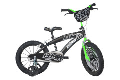 Detsk� bicykel Dino Bikes BMX �ierny 16"