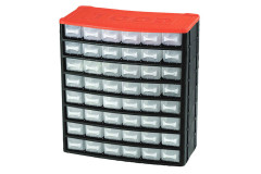 Plastov� skrinka 33�35�16cm 48-z�suviek