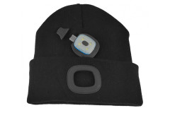 Pleten� �iapka s �eln�m LED svetlom