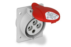 Z�suvka vstavan� 16A/400V/4P IP54 - IEN 1643 SEZ