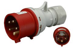 Vidlica 16A/400V/5P reverzn� IP44 - IVNO 1653 SEZ