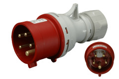 Vidlica 32A/400V/5P reverzn� IP44 - IVNO 3253 SEZ