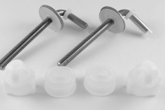 Uchytenie WC dosky metal fix quick