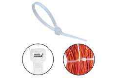 S�ahovacia p�ska biela 4,8�250mm 100ks