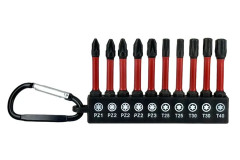 Sada bitov za opasok 10-dielna