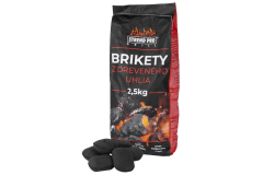 Dreven� brikety na grilovanie 2,5kg