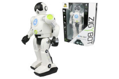 Interakt�vny robot Zigy s funkciou �asu, 20 funkci�