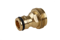 Adapt�r s vonkaj��m z�vitom 3/4" mosadzn� 45200