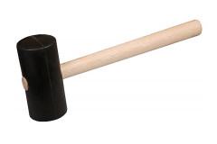 Gumen� kladivo s drevenou r��kou 95/450mm 2000g