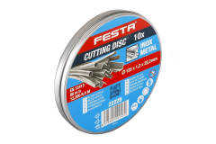 Rezn� kot��e v plechovke 125mm 10ks FESTA