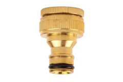 Z�hradn� mosadzn� adapt�r s vn�torn�m z�vitom 3/4" � 1"