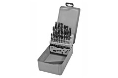 Sada vrt�kov do kovu vybrusovan� DIN338 25-dielna 1-13mm