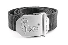 Opasok CXS NAVAH, �ierny, 4 cm, 150cm, textiln�, spona CXS