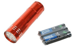 Ru�n� svietidlo 9LED WL26, + bat�rie 3�AAA