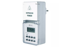 �asova� - exteri�rov� digit�lna sp�nacia z�suvka IP44