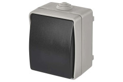 Vyp�na� n�stenn� IP54 �.6, schodiskov� �edo-�ierny FRENCH