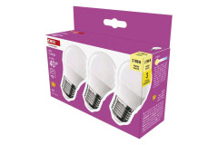 LED �iarovka Classic Mini Globe / E27 / 4,2 W (40 W) / 470 lm / tepl� biela