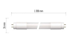 LED trubica T8 17,8 W 120 cm studen� biela